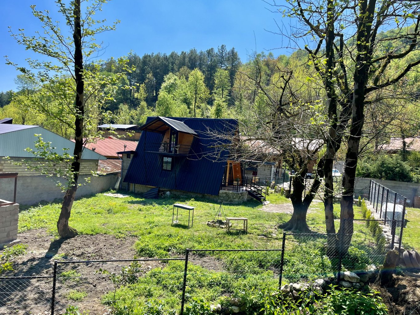 کلبه یک خوابه جنگلی نور ماه