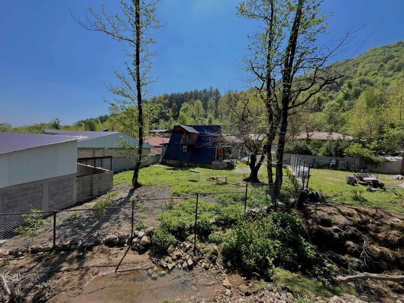 کلبه یک خوابه جنگلی نور ماه