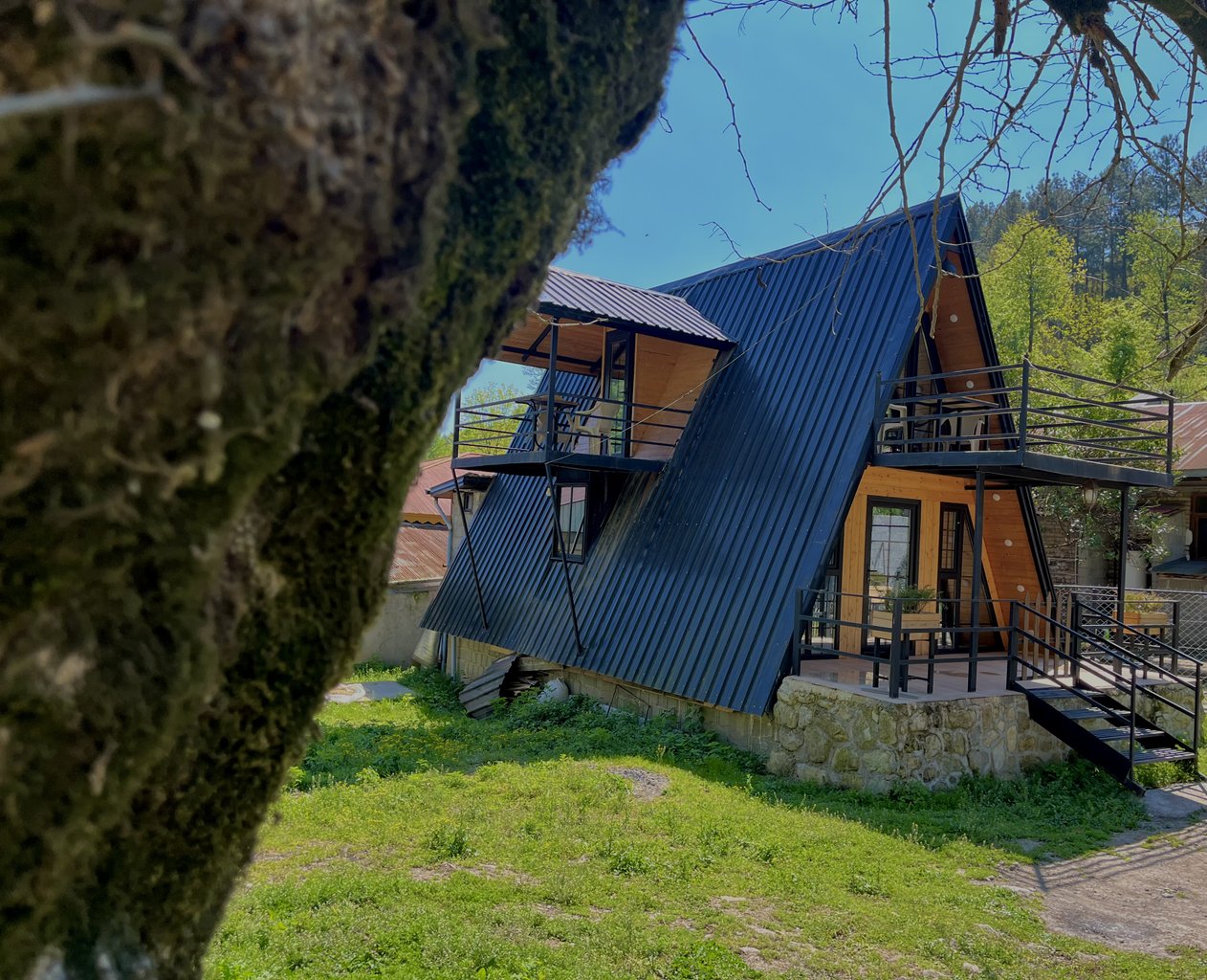 کلبه یک خوابه جنگلی نور ماه