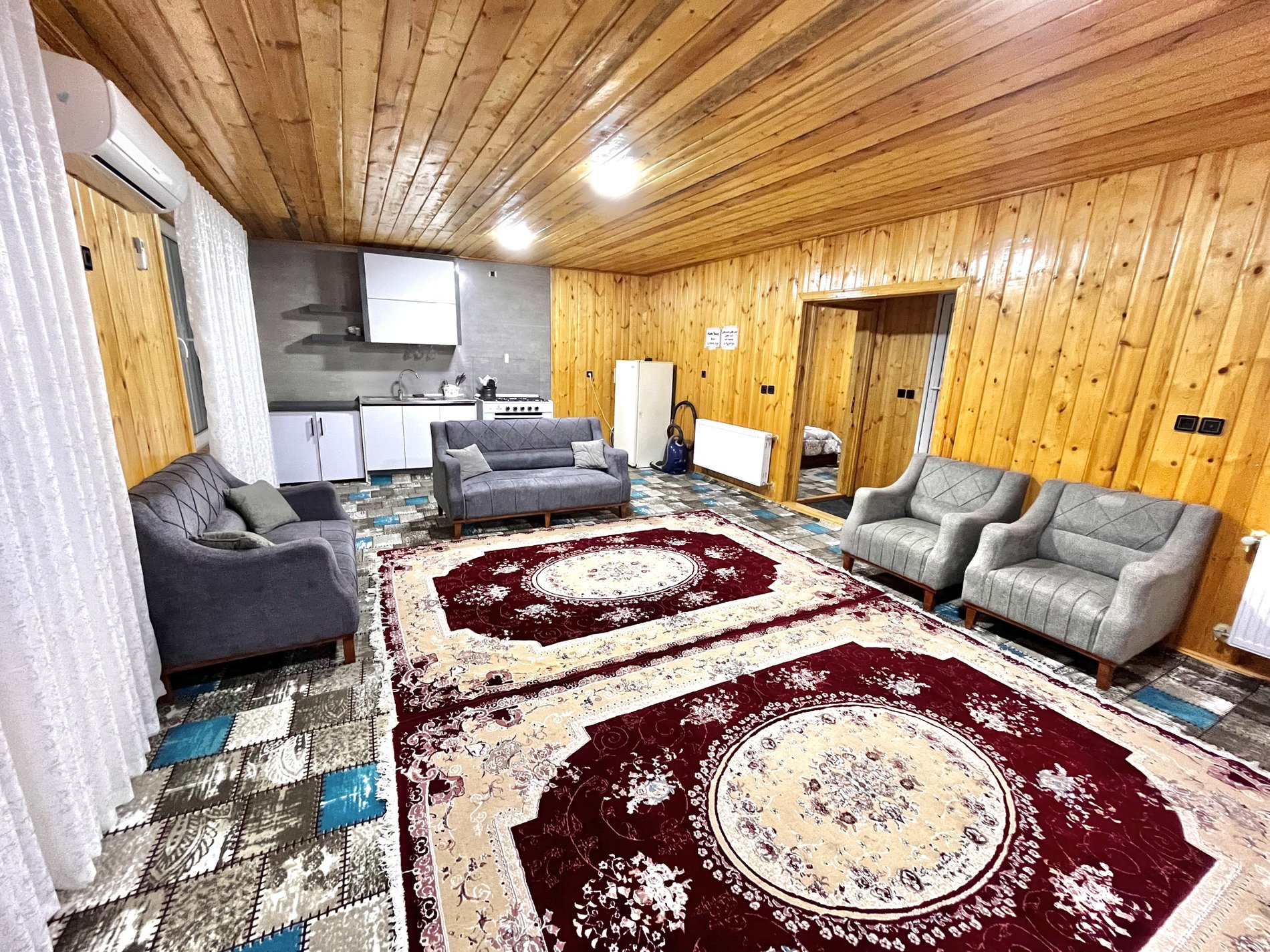 ویلا دوخوابه چوبی سجاد