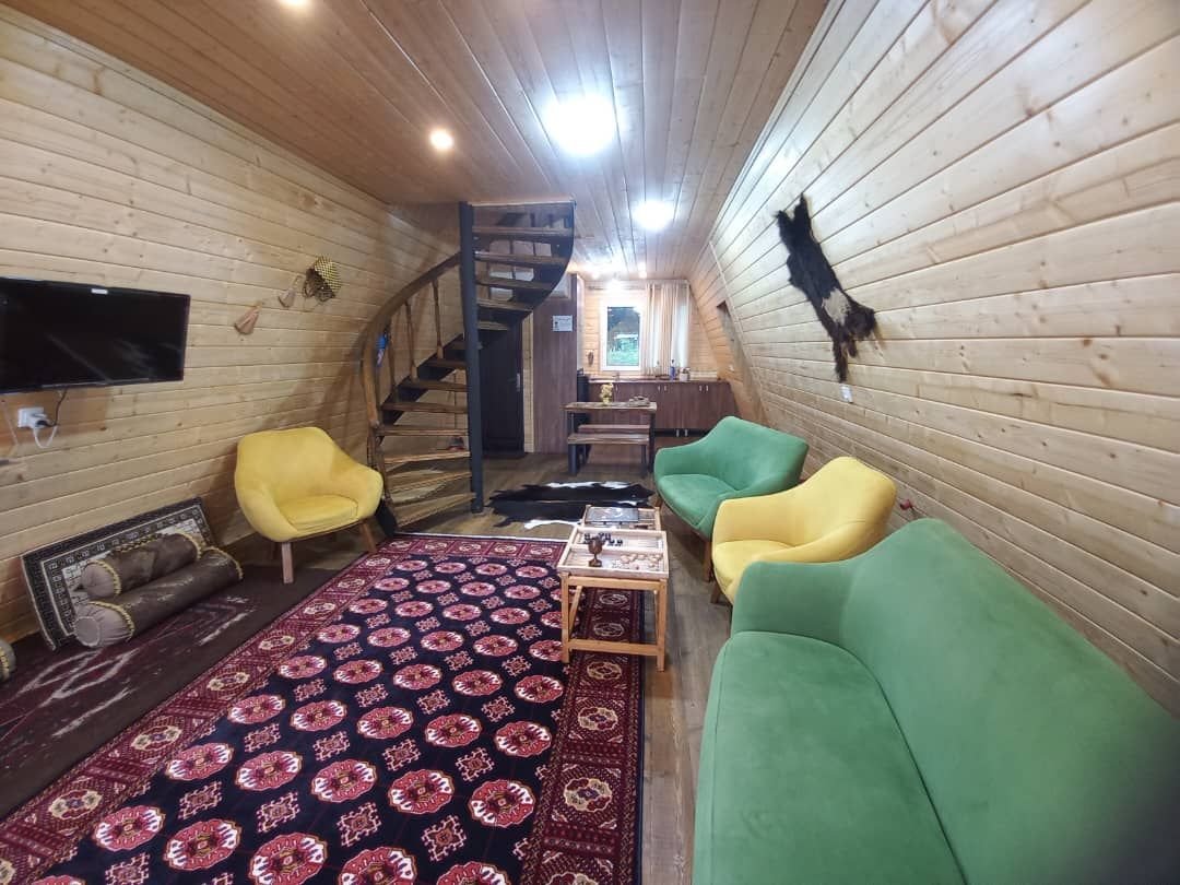 دوخوابه جنگلی جکوزی دار گوهر