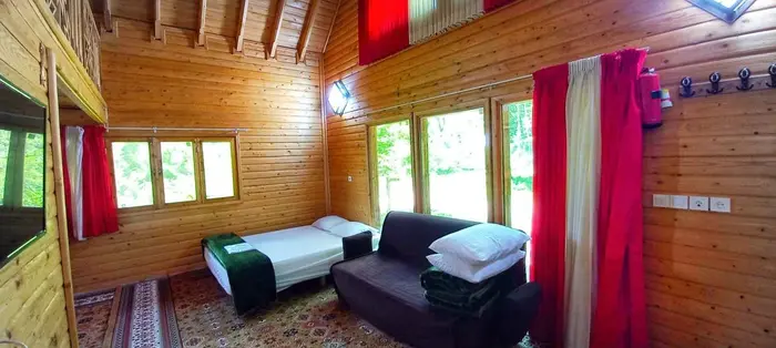 کلبه یک خوابه جنگلی جوارم 6