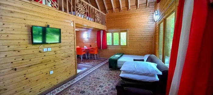 کلبه یک خوابه جنگلی جوارم 6