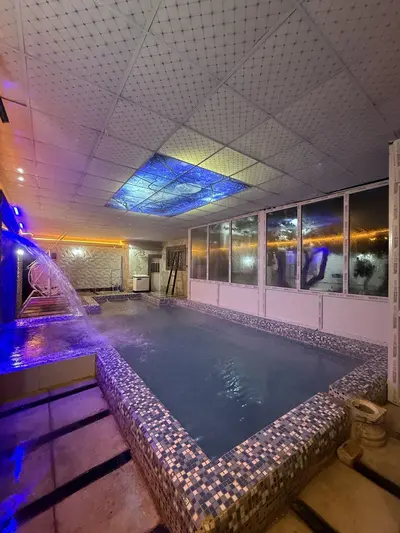 ویلا دوخوابه استخردار آبگرم قشلاق