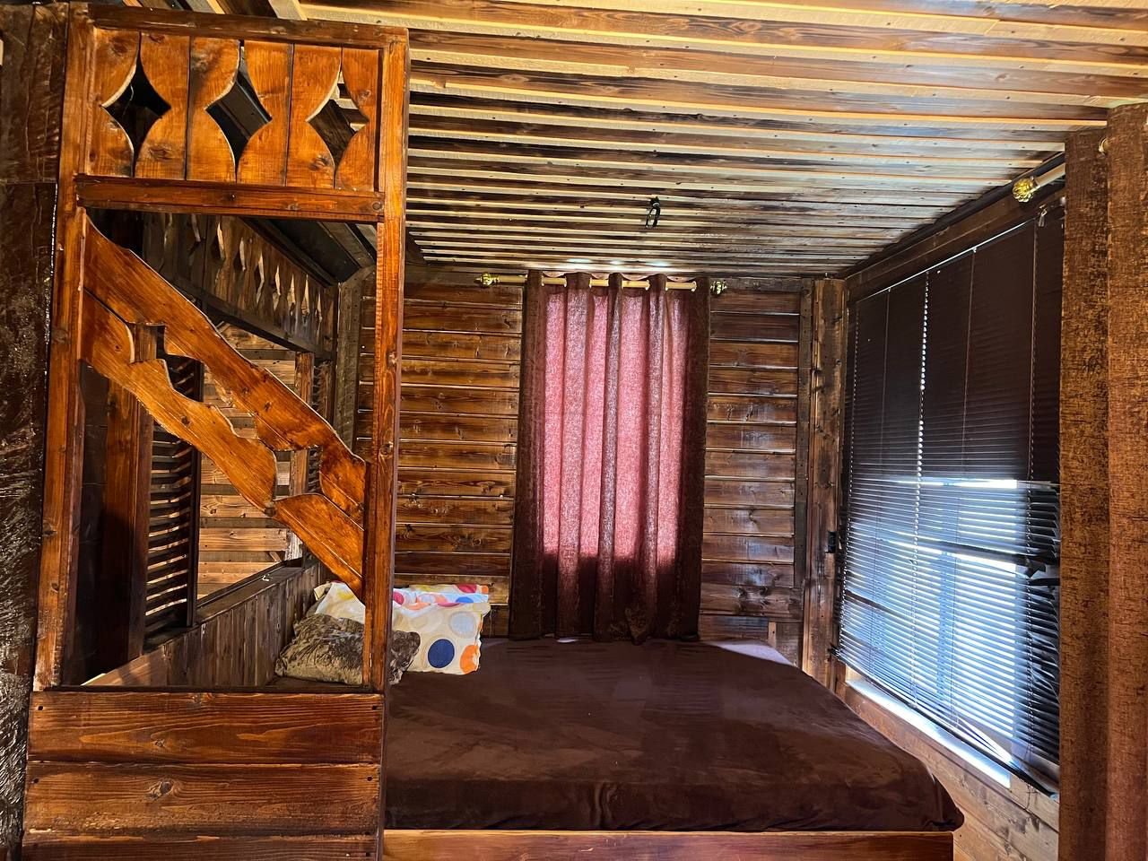 کلبه یک خوابه روستایی آشیانه