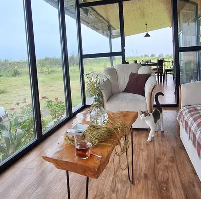 کلبه یک خوابه چوبی آبلاکو