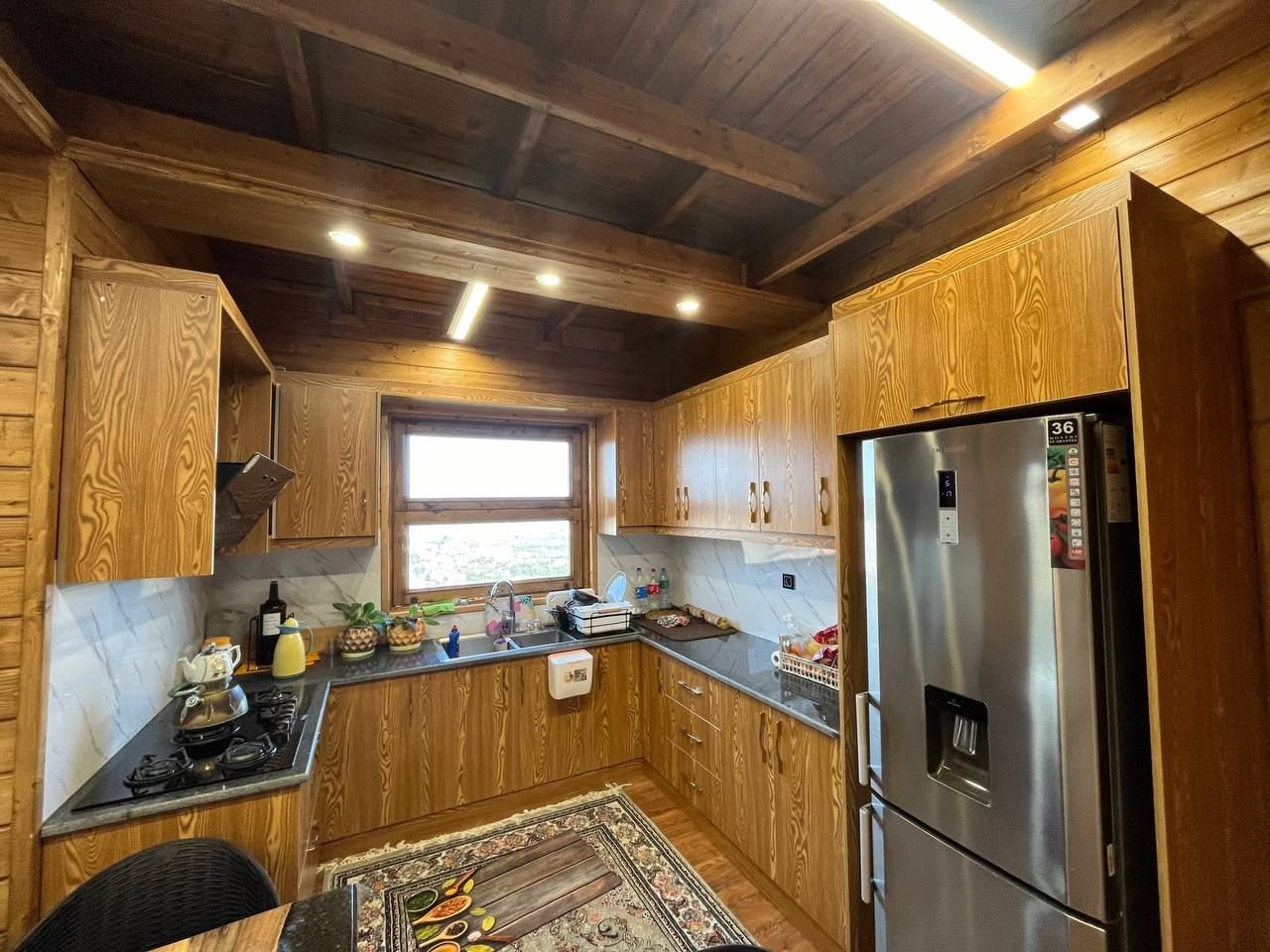 ویلا دوخوابه چوبی درویش