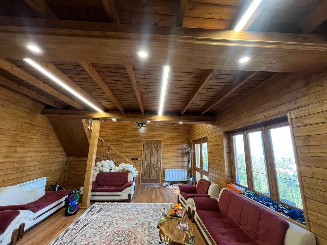 ویلا دوخوابه چوبی درویش