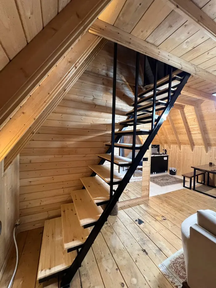 کلبه دوخوابه سوئیسی اسب ریسه