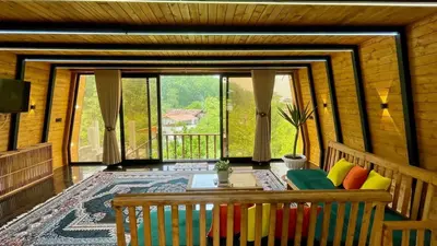 کلبه دوخوابه جنگلی سو