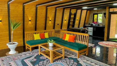 کلبه دوخوابه جنگلی سو