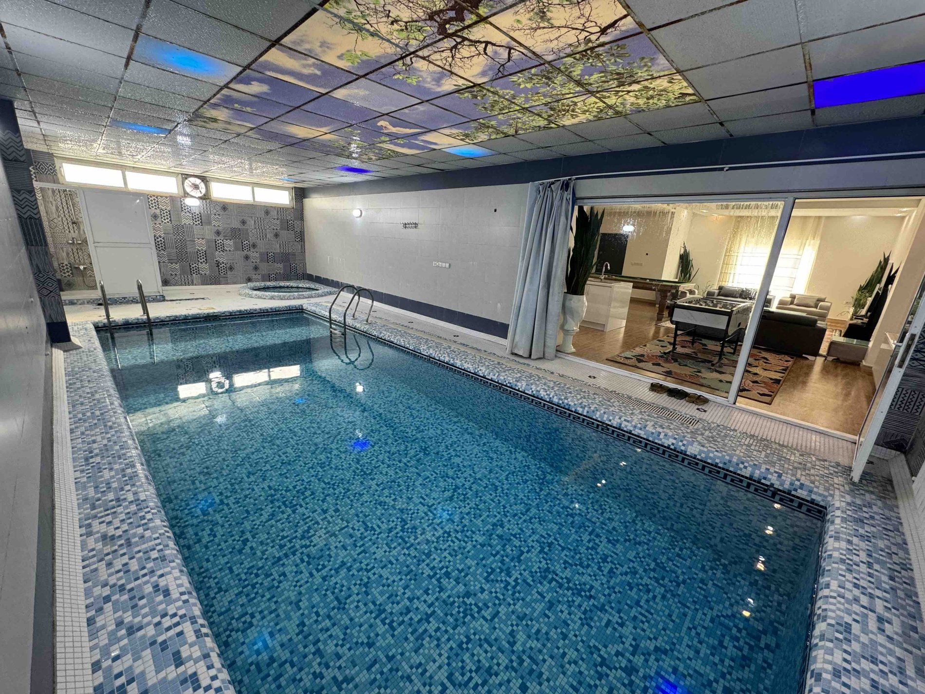 دوخوابه استخردار آبگرم بنفشه 1