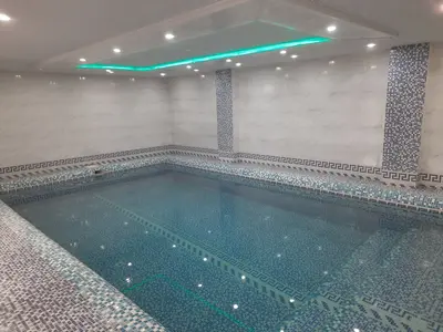 ویلا دوخوابه جنگلی استخردار آبگرم باران