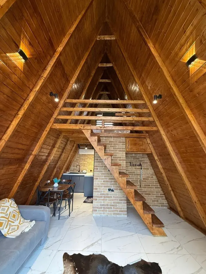 کلبه يک خوابه جكوزی دار گردشگری لفور