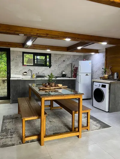 کلبه سه خوابه استخردار آبگرم دیدار تلارسر