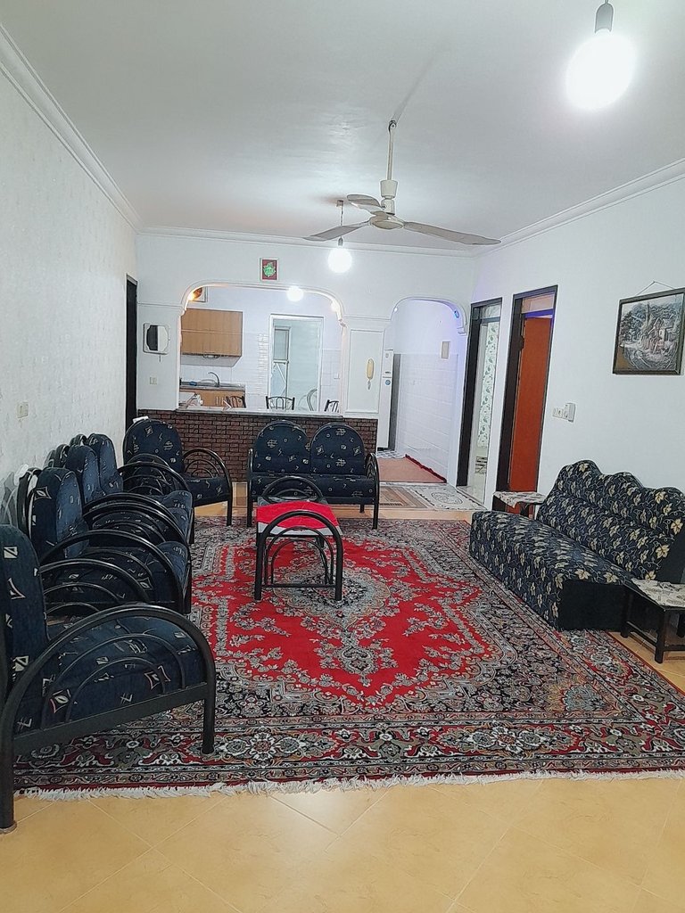 ویلا دوخوابه استخردار آبگرم بیست - حال و پذیرایی