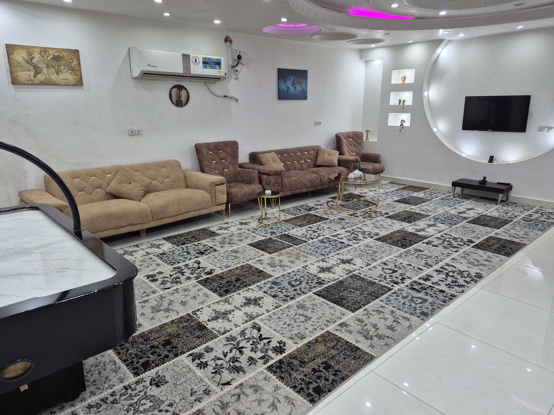 ویلا دوخوابه استخردار باغ پارادیس