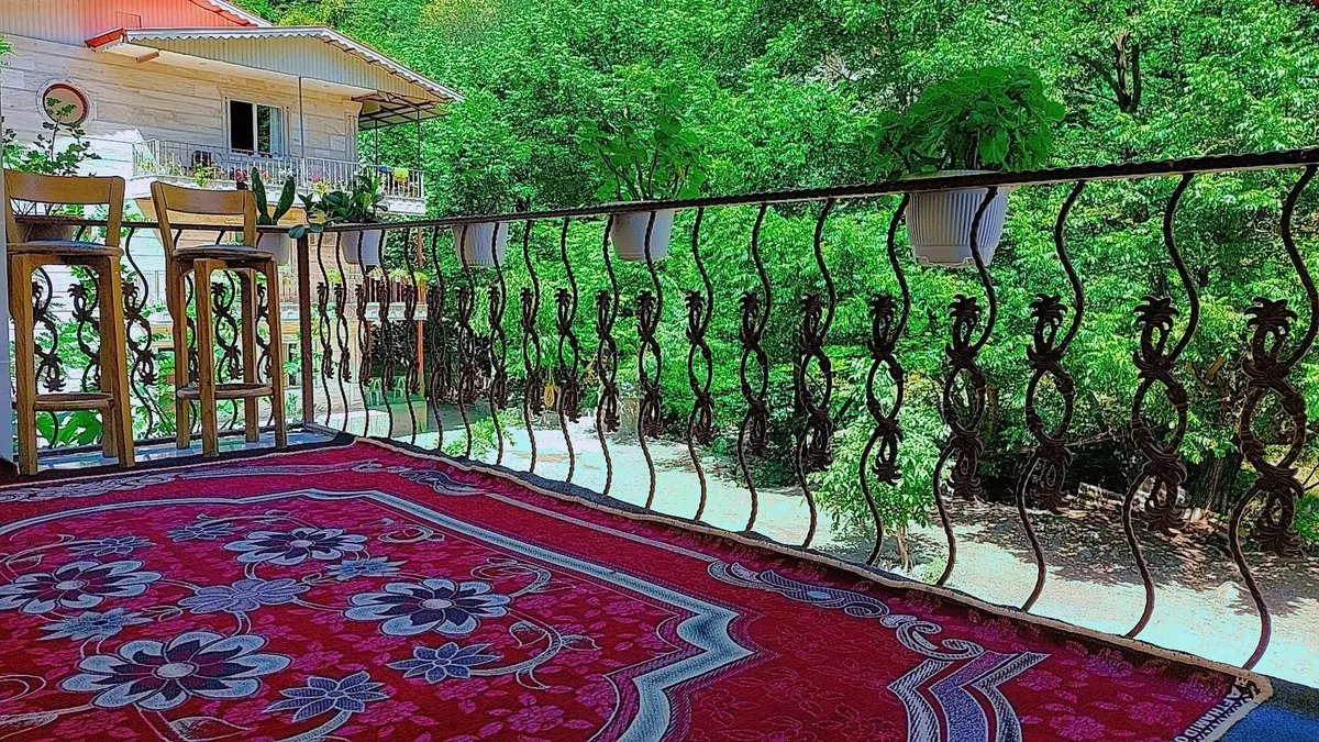 ویلا دوخوابه جنگلی رایان 1 - تراس 