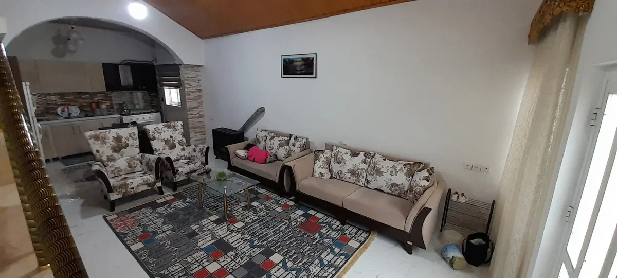 ویلا دوخوابه استخردار آبگرم باران - پذیرایی