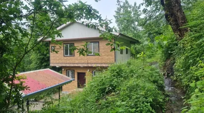 ویلا سه خوابه استخردار آبگرم باغ توسکا