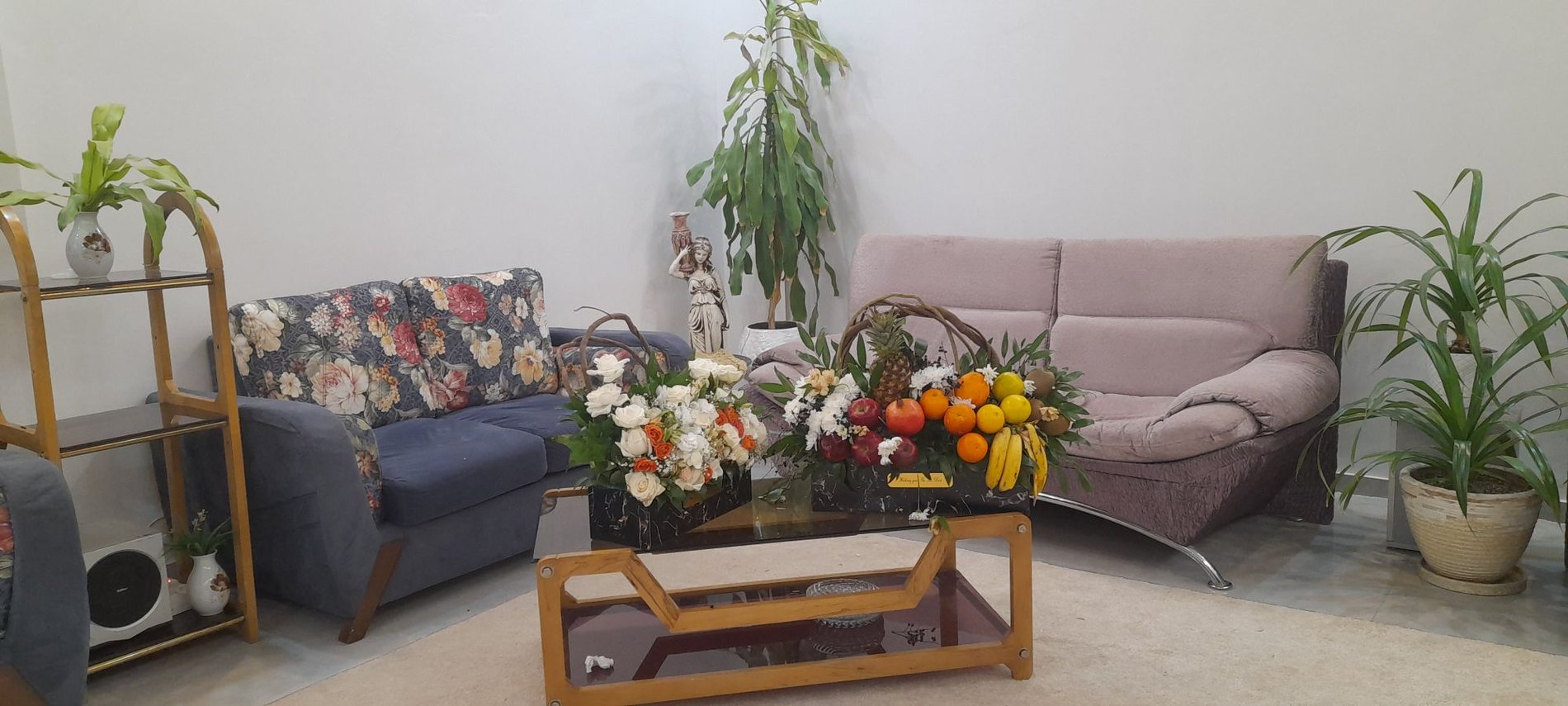 ویلا یک خوابه صنعتگر - ۴ ست مبلمان راحت شیک تمیز 