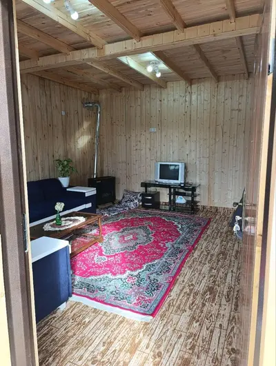 کلبه یک خوابه چوبی احمدزاده