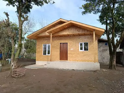 کلبه یک خوابه چوبی احمدزاده