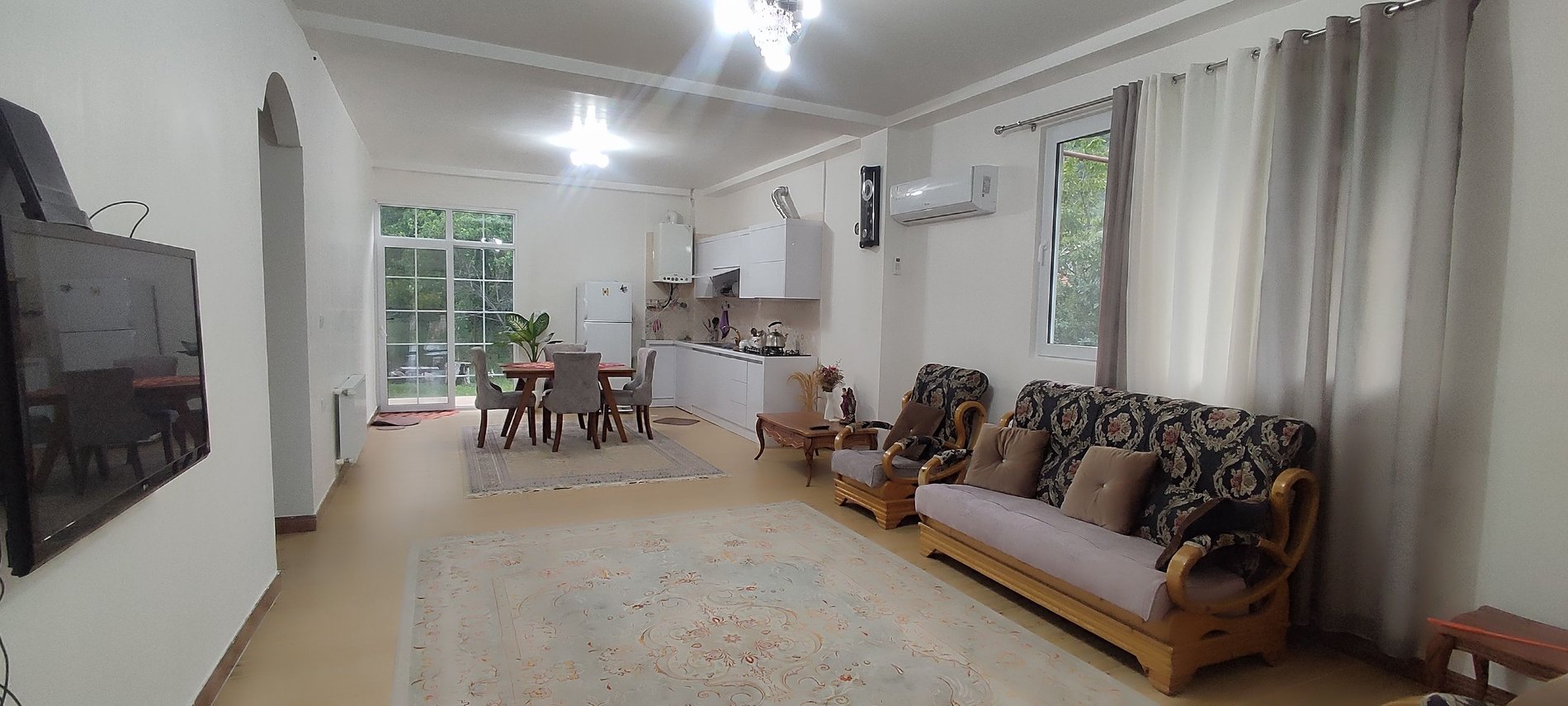 ویلا دوخوابه روستایی نسیم 1 - پذیرایی