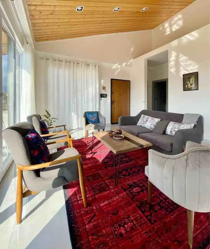 ویلا دوخوابه خانه رستا - سالن