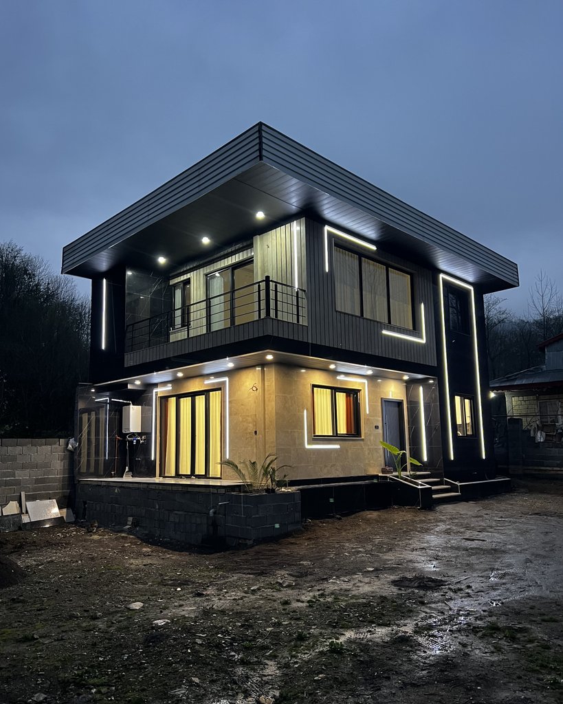 ویلا دوخوابه جنگلی دوبلکس پیله علی