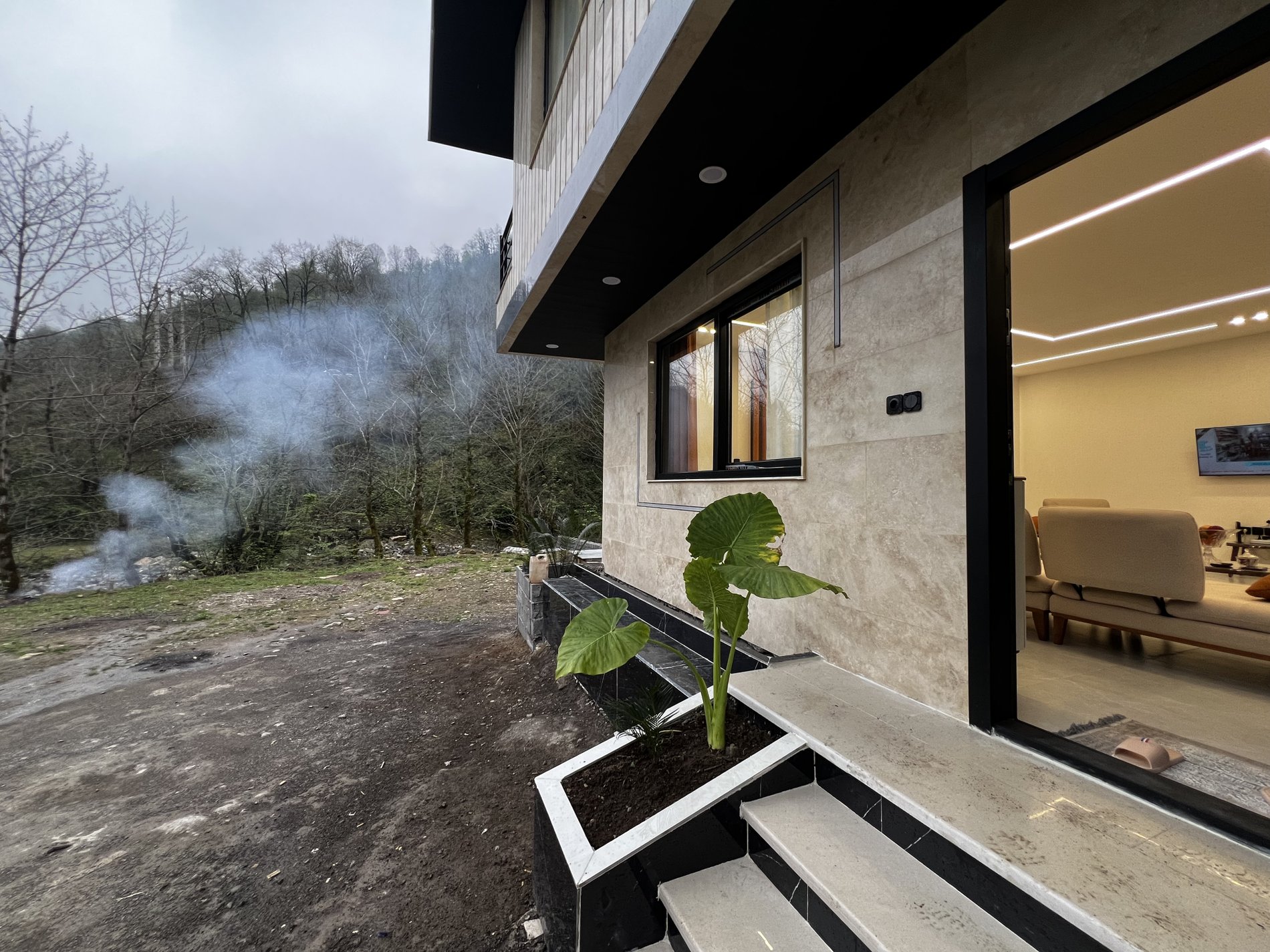 ویلا دوخوابه جنگلی دوبلکس پیله علی