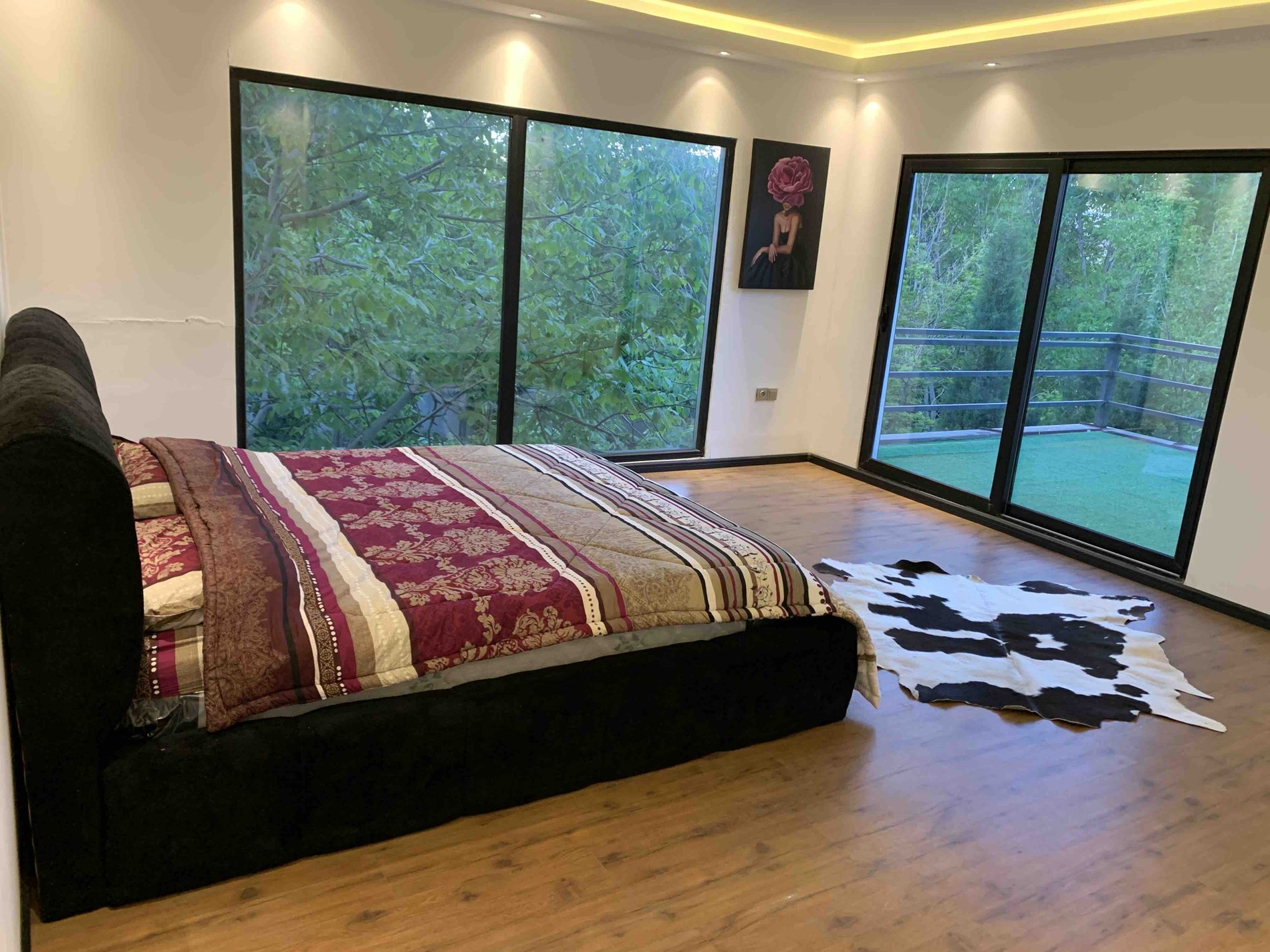 ویلا ويلا باغ دوبلكس استخردار قلات - اتاق خواب