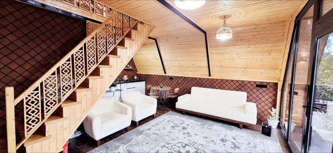 کلبه یک خوابه سوئیسی پندار - نشیمن