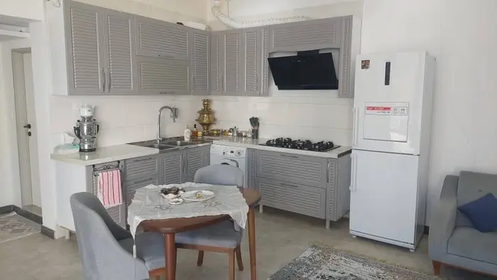 ویلا دوخوابه استخر چهارفصل باغ آرامش4