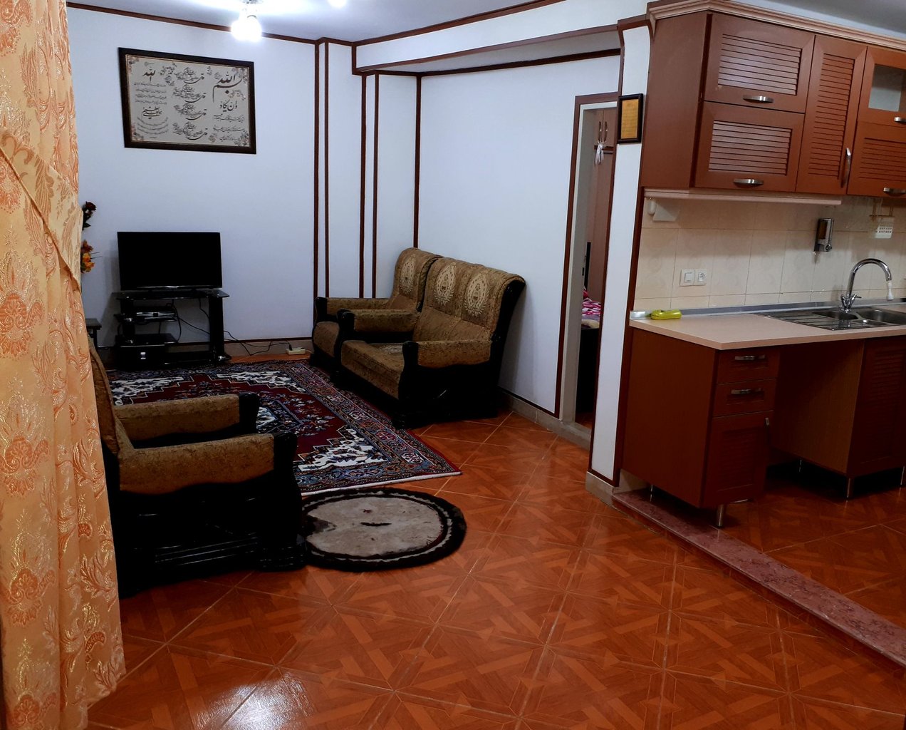 آپارتمان یک خوابه دیزین اسنو