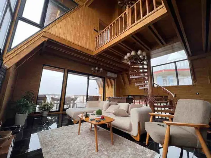 کلبه دوخوابه استخردار سوئيسي دِليا - انتخاب عنوان تصویر