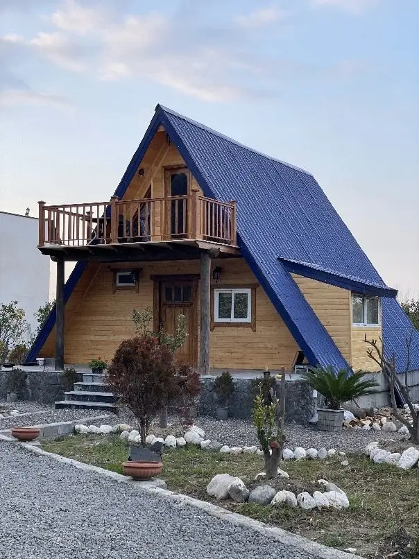 کلبه دوخوابه سوئیسی دلفان