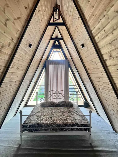 کلبه یک خوابه سوئیسی دوبلکس شیجان