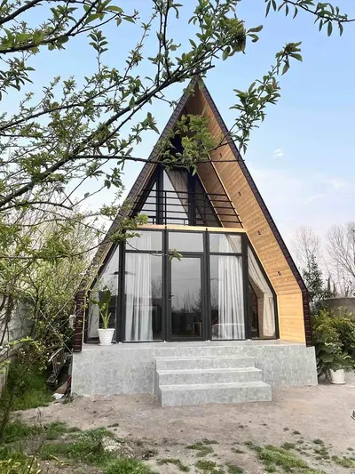 کلبه یک خوابه سوئیسی دوبلکس شیجان