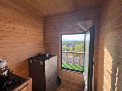 کلبه یک خوابه بهشت کوچک 4