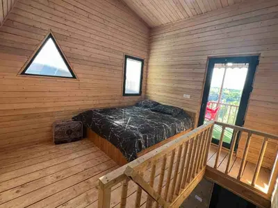 کلبه یک خوابه بهشت کوچک 4