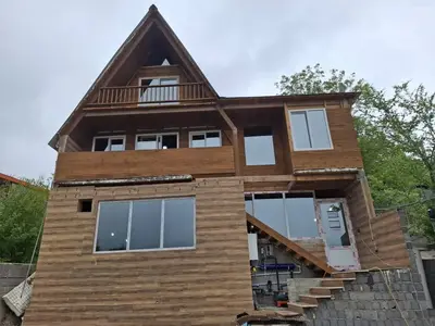 کلبه تریپلکس استخردار آبگرم سوئیسی دوخوابه فضلی