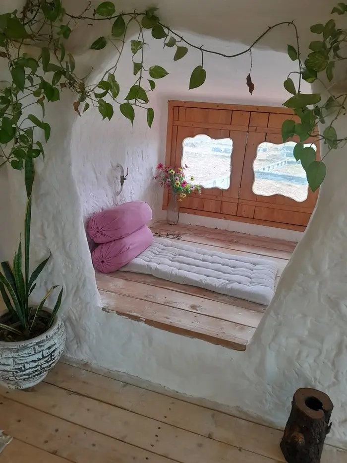 ویلا یک خوابه غار نمکی