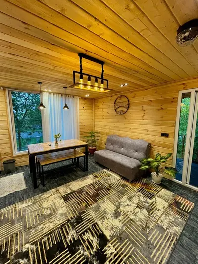 کلبه یک خوابه چوبی سید