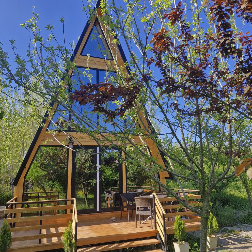 کلبه یک خوابه دوبلکس بمانی