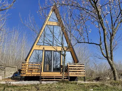 کلبه یک خوابه دوبلکس بمانی