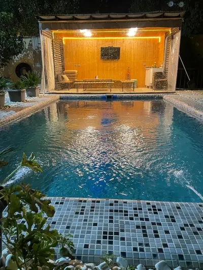 ویلا دوخوابه استخردار آبگرم پاردایس