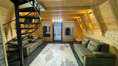 کلبه دوخوابه جکوزی دار سوئیس لند 4