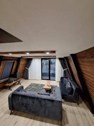 کلبه دوخوابه جنگلی دوبلکس شوپه ۳