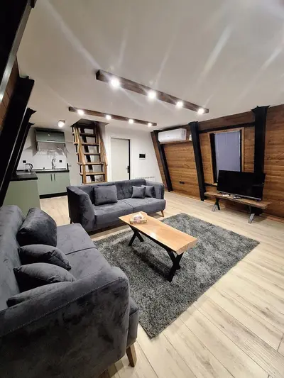 کلبه دوخوابه جنگلی دوبلکس شوپه ۳